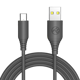 Cablu silicon Tellur USB to Type-C, 3A, 1m, negru
