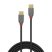 Cablu Lindy 1m USB 2.0 Type-C, Anthra Line