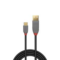 Cablu Lindy 1m USB 2.0 Type A to C Anthra Line