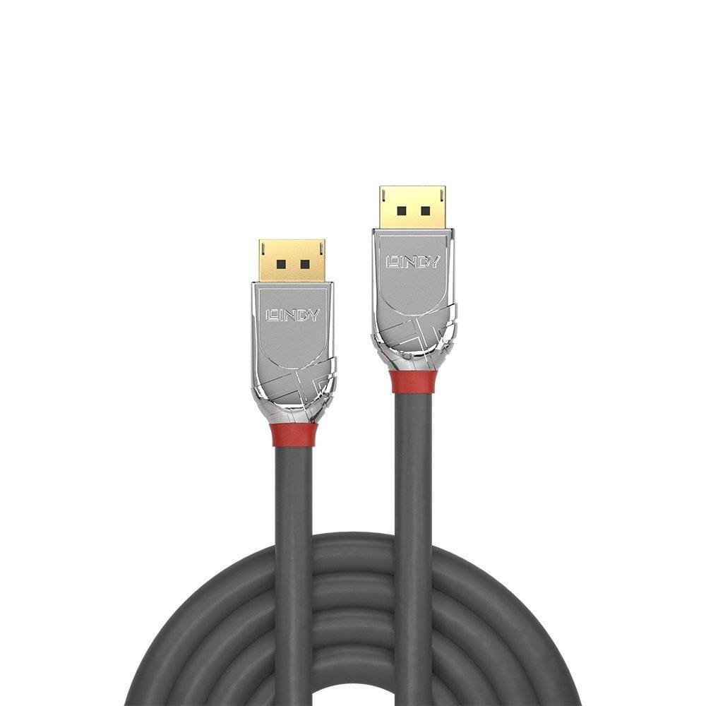 Cablu Lindy LY-36301, DisplayPort 1.4, 1m, Cromo Line