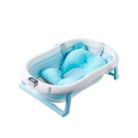Cadita cu pernuta pentru bebelusi, UGCT-0055-BL