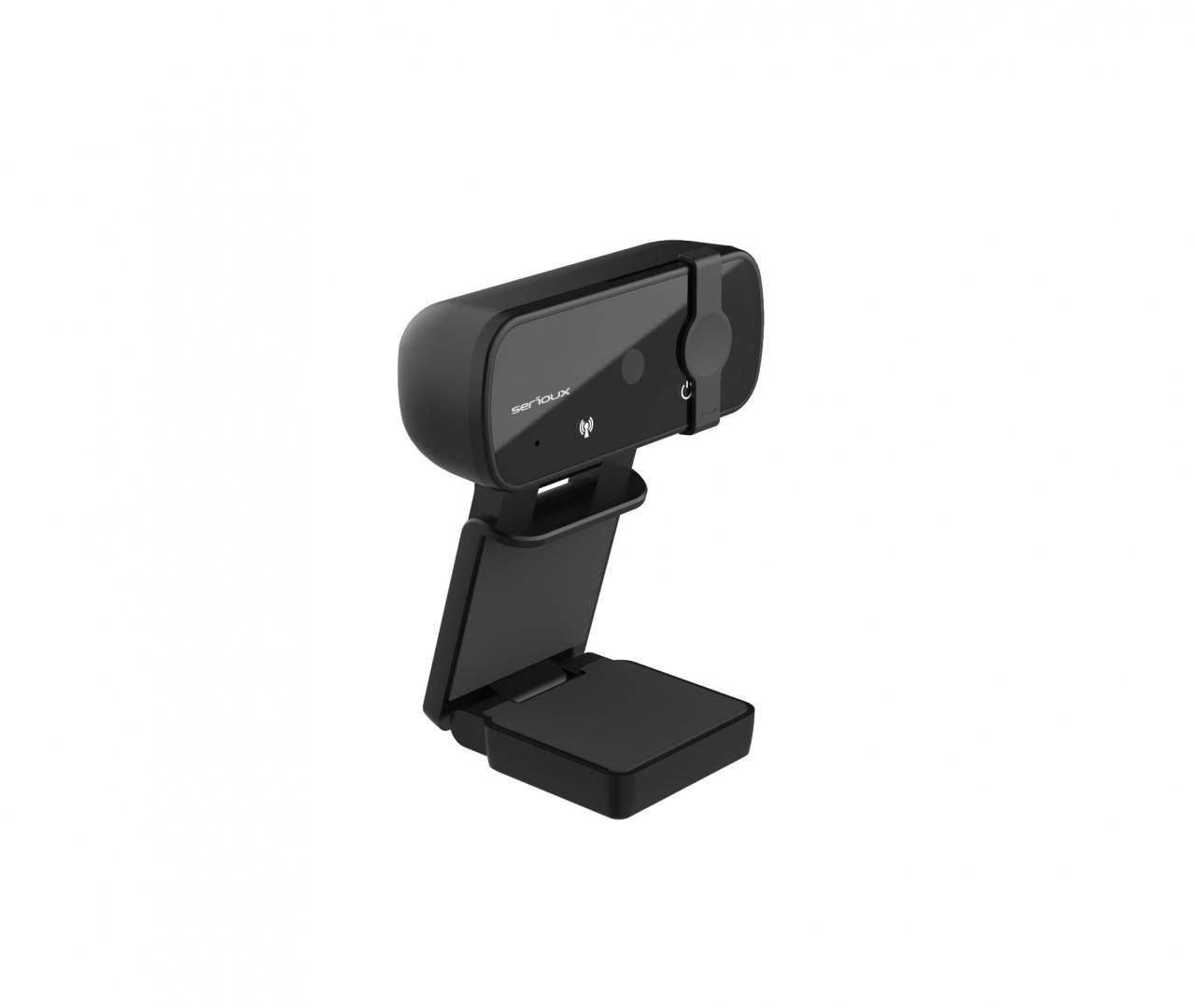Camera web Serioux Full HD 1080p, microfon incorporat, 30fps, CMOS HD 2.0 Mp, USB2.0, SRXW-HDA1080P