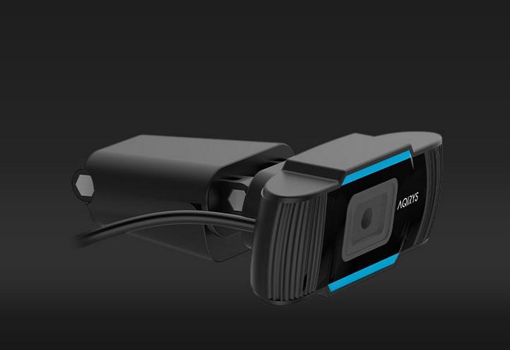 Webcam Aqirys Phase Full HD, 1.8m, negru
