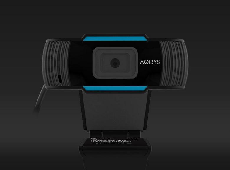 Webcam Aqirys Phase Full HD, 1.8m, negru