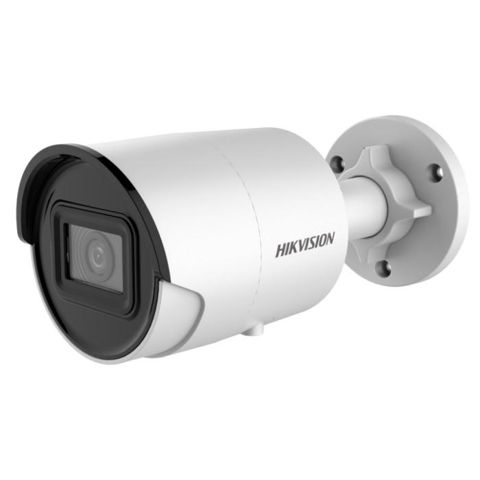 Camera supraveghere Hikvision IP bullet DS-2CD2046G2-I(2.8mm)C, 4 MP, low-light powered by DarkFighter,  Acusens -Human and vehicle classification alarm based on deep learning, senzor: 1/3" Progressive Scan CMOS, rezolutie: 2688 × 1520@30fps, iluminare: Color: 0.003 Lux @ (F1.4, AGC ON), B/W: 0 Lux