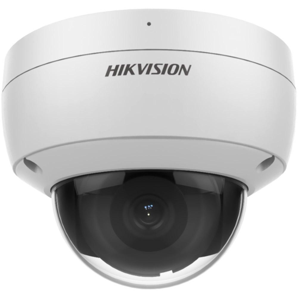 Camera supraveghere Hikvision IP dome DS-2CD2186G2-I(2.8mm)C, 8MP, Powered by Darkfighter, Acusens -Human and vehicle classification alarm based on deep learning algorithms, senzor: 1/1.8″ Progressive Scan CMOS , rezolutie: 3840 × 2160@20 fps, iluminare: Color: 0.003 Lux @ (F1.6, AGC ON), B/W: 0 Lux