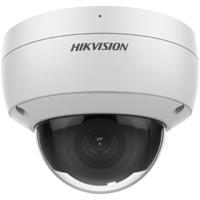 Camera supraveghere Hikvision IP dome DS-2CD2186G2-I(2.8mm)C, 8MP, Powered by Darkfighter, Acusens -Human and vehicle classification alarm based on deep learning algorithms, senzor: 1/1.8″ Progressive Scan CMOS , rezolutie: 3840 × 2160@20 fps, iluminare: Color: 0.003 Lux @ (F1.6, AGC ON), B/W: 0 Lux