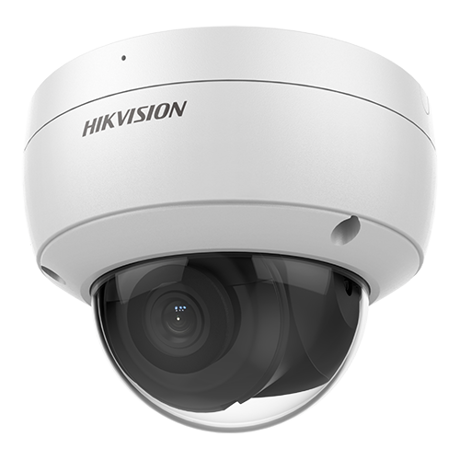 Camera supraveghere Hikvision IP dome DS-2CD2163G2-IU(2.8mm), 6MP, AcuSens - filtrarea alarmelor false dupa corpul uman si masini, microfon audion incorporat, senzor 1/2.8" Progressive Scan CMOS, rezolutie 3200 × 1800@20fps, iluminare Color: 0.005 Lux @ (F1.6, AGC ON), B/W: 0 Lux cu IR, lentila