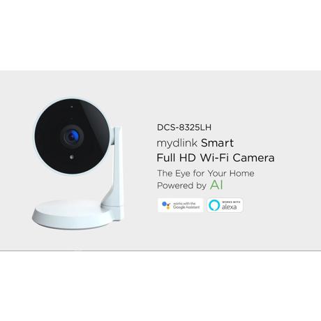 D-Link Camerade supraveghere DCS-8325LH, Smart Full-HD wi-fi, ; 2Megapixel; Day & Night- IR LED-5 Meters;; Fixed length 3.0mm;ApertureF2.0, Video Compression: H.264; Video Resolution: Main Profile: 1080p(1920 x 1080) at up to 30 fps; Connectivity: 802.11g/n wireless MicroSDcard slot.