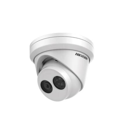 Camera supraveghere Hikvision IP turret DS-2CD2383G2-IU(2.8mm), 8MP, Acusens - filtrarea alarmelor false dupa corpul uman si masini, microfon audio incorporat, senzor 1/2.8" Progressive Scan CMOS, rezolutie 3840 × 2160@20fps, iluminare Color: 0.005 Lux @ (F1.6, AGC ON), B/W: 0 Lux cu IR, lentila