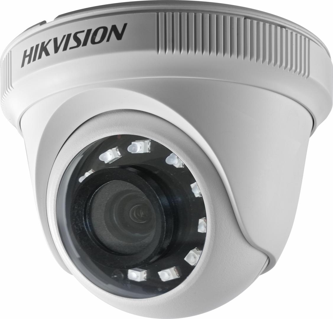 Camera supraveghere Hikvision Turbo HD turret, DS-2CE56D0T-IRPF(2.8mm) (C), 2MP, Rezolutie: 1920 (H) × 1080 (V)@25fps