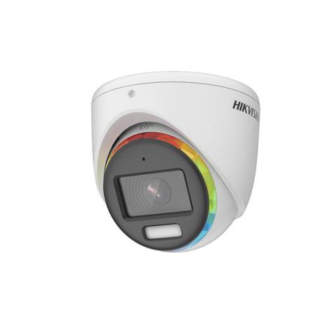 Camera de supraveghere Hikvision Turbo HD turret DS-2CE72DF3T-FS(2.8mm) (O-STD); 2MP, Color Vu - imagini color pe timp de noapte, mirofon audio incorporat, Aperture F1.0, 2MP, Color Vu - imagini color pe timp de noapte, mirofon audio incorporat, Aperture F1.0, senzor: 2 MP CMOS, rezolutie: 1920 (H)