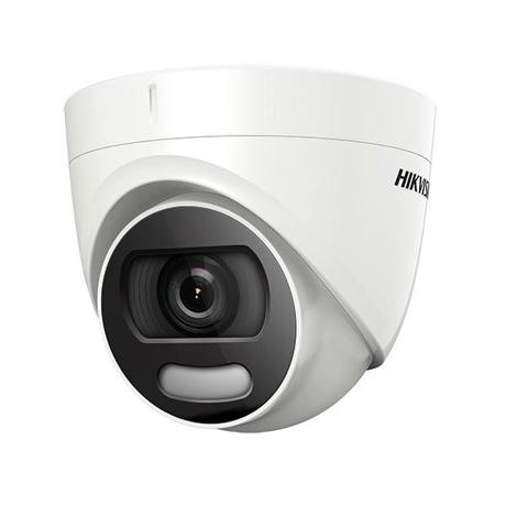 Camera supraveghere Hikvision, Turbo HD dome DS-2CE72HFT-F28(2.8mm), 5Mp, Vizualizare imagini color pe timp de noapte
