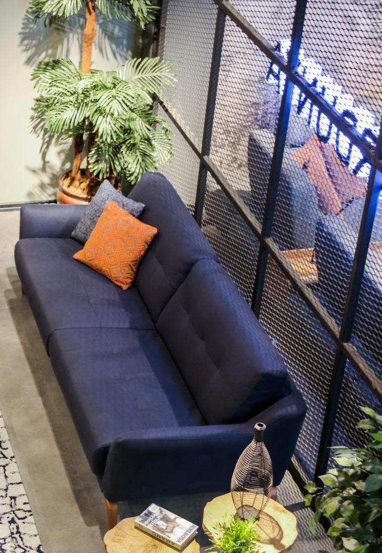 Canapea Heinner 3l Vetta Dark Blue