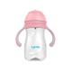 Cana cu pai tritan, roz, 300ml, U-Grow