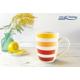 Set 3 bucati x Cana ceramica 354 ml Sara ART OF DINNING BY HEINNER HR-WDF-D354P3 Portocaliu