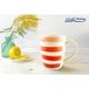 Set 3 bucati x Cana ceramica 354 ml Sara ART OF DINNING BY HEINNER HR-WDF-D354R3 Rosu