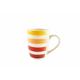 Set 3 bucati x Cana ceramica 354 ml Sara ART OF DINNING BY HEINNER HR-WDF-D354P3 Portocaliu