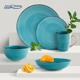 CANA CERAMICA 354 ML, GALA BLUE, ART OF DINING BY HEINNER