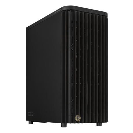 Carcasa ASUS PROART PA401 WOOD EDITION METAL PANEL Mid Tower ARGB NEGRU, Sloturi Expansiune 7, Drive Bays: 2x3.5" 2x2.5"/3.5", Ventilatoare Suportate: 5 (spate: 1x120mm, fata: 2x140mm sau 2x160mm, sus: 2x120mm sau 2x140mm), Ventilatoare Incluse: 2 (fata: 2x160mm), Fan Hub preinstalat, Format Placa