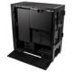 Carcasa Lian Li LANCOOL II Msh C P Mid-Tower Tempered Glass negru, PCI- Slots 7, Preinstalled fans 1x 120 mm, 2x 140 mm