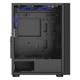 Carcasa SPACER ICE HERO Mid Tower, ventilatoare incluse 6, sloturi expansiune 7+2 verticale, ATX