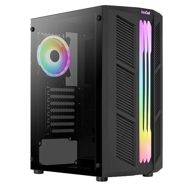 Carcasa Aerocool Prime ARGB, Mid-Tower, fara sursa, ATX, Black