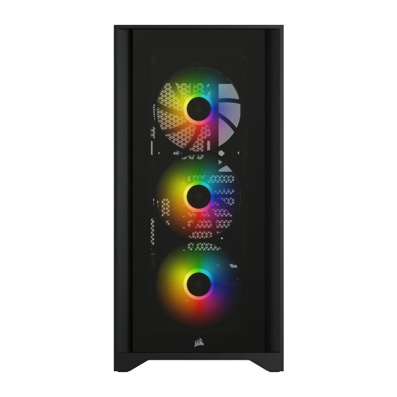 Carcasa Corsair 4000D AIRFLOW Tempered Glass Mid-Tower ATX Case, fara sursa, black