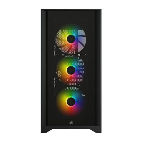 Carcasa Corsair 4000D AIRFLOW Tempered Glass Mid-Tower ATX Case, fara sursa, black
