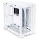 Carcasa Lian Li O11 Dynamic EVO, Tempered Glass alb, PCI-Slots 8