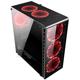 Carcasa nJoy Vanguard, fara sursa, Middle Tower, ATX, black
