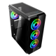 Carcasa nJoy Arena, Middle Tower, ATX, fara sursa, black