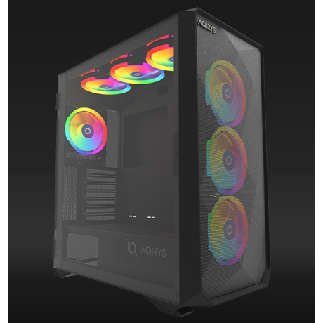 Carcasa AQIRYS ARCTURUS PRO 2.0 Mid Tower ARGB NEGRU