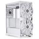 Carcasa Lian Li LANCOOL 215 Mid-Tower ARGB Tempered Glass alb, PCI-Slots 7, Preinstalled fans 1x 120 mm, 2x 200 mm
