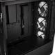 Carcasa Lian Li LANCOOL II M C RGB Mid-Twr Tempered Glass negru, PCI- Slots 7, Preinstalled fans 3x 120 mm