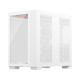 Case MV8(ATX) WHITE, F&L SIDE PANEL: TEMPERED GLASS
