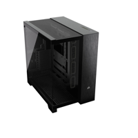 Carcasa CORSAIR 6500X Mid Tower DUAL CHAMBER NEGRU/OBSIDIAN ALUMINIUM