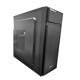 Carcasa Spacer office, Middle Tower, ATX, sursa 300W, 1 x fan, USB 2.0 x 2, USB 3.0 x 1, PSU shroud, black „SPCS-OC-TOP-300W”