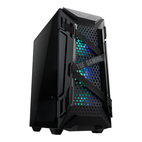 Carcasa ASUS TUF Gaming GT301, Middle Tower, fara sursa, ATX, Black