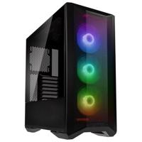 Carcasa Lian Li LANCOOL II M C RGB Mid-Twr Tempered Glass negru, PCI- Slots 7, Preinstalled fans 3x 120 mm