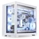 Carcasa Lian Li O11 Dynamic EVO, Tempered Glass alb, PCI-Slots 8