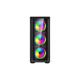 CARCASA SPACER – gaming, Middle Tower, ATX, „SHIELD", fara sursa, sticla securizata, 4 x ARGB fan, HUB, telecomanda, USB 3.0 x 1, USB 2.0 x 2, HD-AUdio, Jack 3.5mm x 2