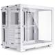 Carcasa Lian Li O11 Dyn Mini Snow Edition Mid-Tower Tempered Glass alb, PCI-Slots 5, 7