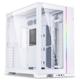 Carcasa Lian Li O11 Dynamic EVO, Tempered Glass alb, PCI-Slots 8