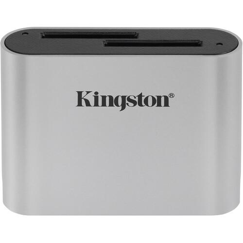 Card reader Kingston, USB 3.2, Supported Cards: UHS-II SD cards/Backwards