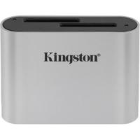 Card reader Kingston, USB 3.2, Supported Cards: UHS-II SD cards/Backwards