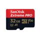 Carde de Memorie Micro Secure Digital SanDisk Extreme Pro, 32GB, UHS-I, Class 10 + Adaptor