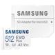 Card memorie Samsung Micro SDXC EVO Plus UHS-I U3 Clasa 10 512GB + Adaptor