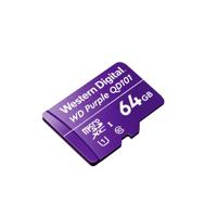 Micro Secure Digital Card Western Digital, 64GB, Clasa 10, Purple