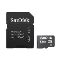 Card de Memorie MicroSD SanDisk 32GB, Adaptor SD, Class 4